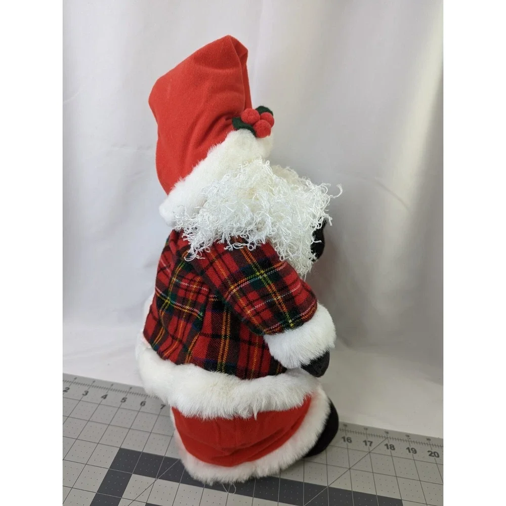 Standing Santa Claus Plush 15 Inch Tb Trading‎ Co Stuffed Animal Toy